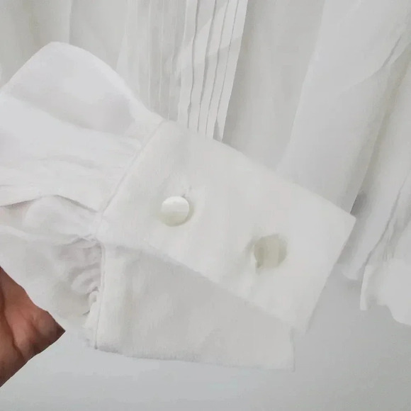 Brooks Brothers White Blouse - Picture 3 of 9